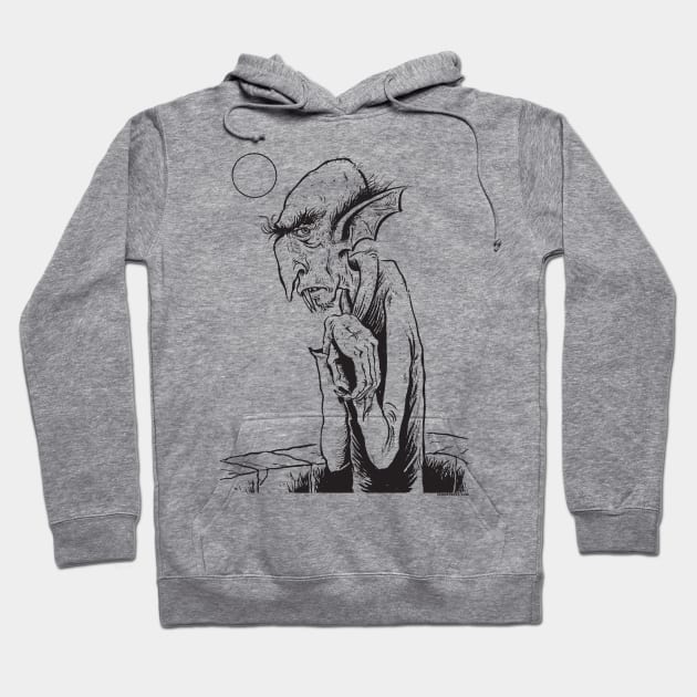 Nosferatu #3 Hoodie by zerostreet